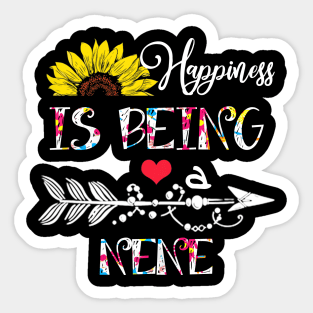 Happiness is being a nene mothers day gift Sticker